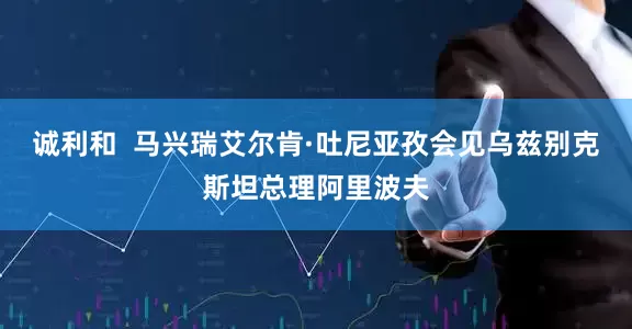 诚利和  马兴瑞艾尔肯·吐尼亚孜会见乌兹别克斯坦总理阿里波夫