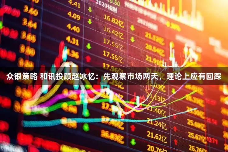 众银策略 和讯投顾赵冰忆：先观察市场两天，理论上应有回踩