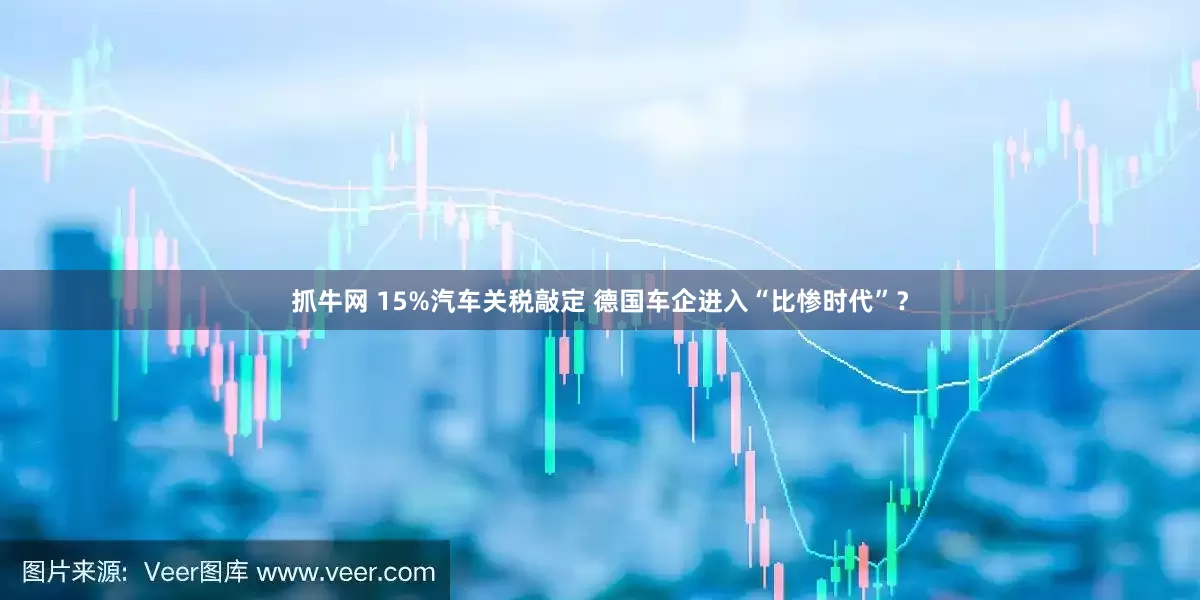 抓牛网 15%汽车关税敲定 德国车企进入“比惨时代”？